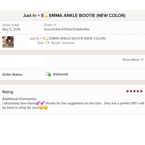 LAST SZ 5.5 | Perforated Ankle Bootie - Picture 5 of 5